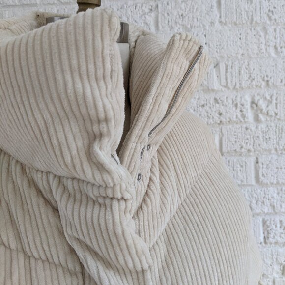 WILFRID ARITZIA CLOUD PUFF JACKET CREAM SZ.S - Picture 3 of 12